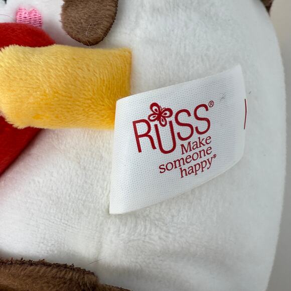 Russ Make someone Happy I Love You Smore Plush Stuffed Animal Plushie 5" - Picture 4 of 7